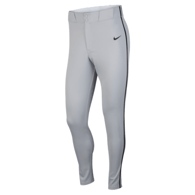 Nike baseball pants white with navy piping online